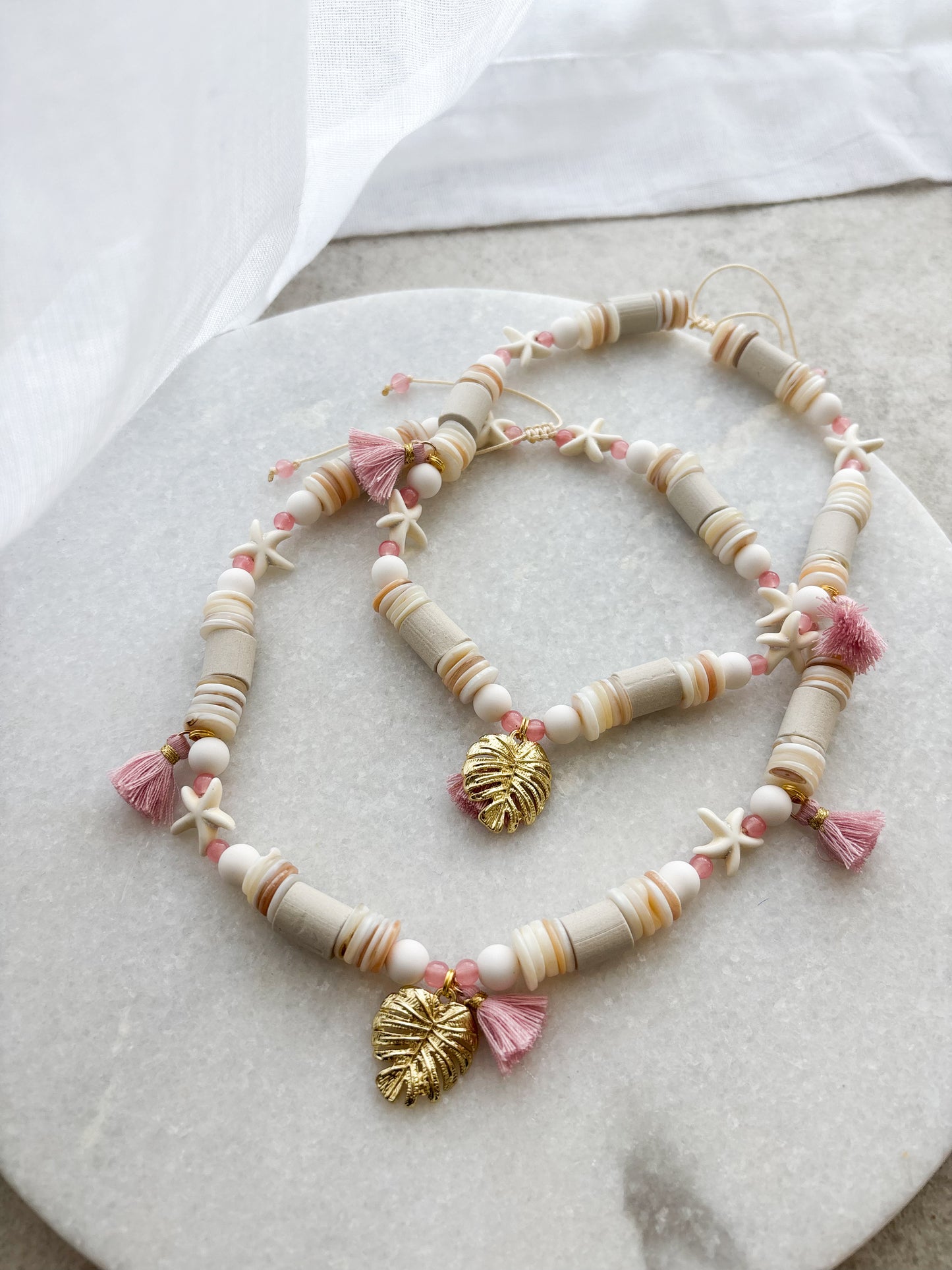 EM Keramik Kette Aloha Island Love