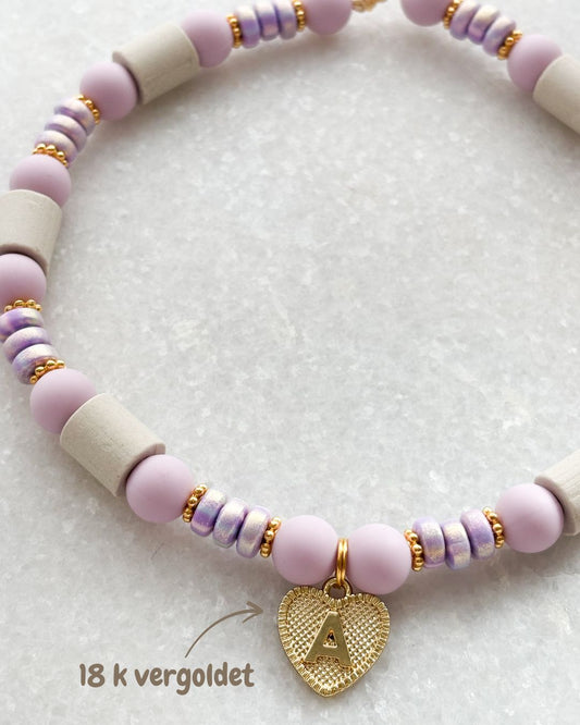 Aloha Signature Heart - Lila