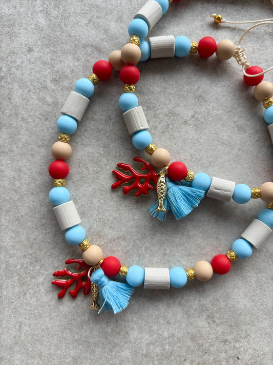 EM Keramik Kette Aloha Coral Coast