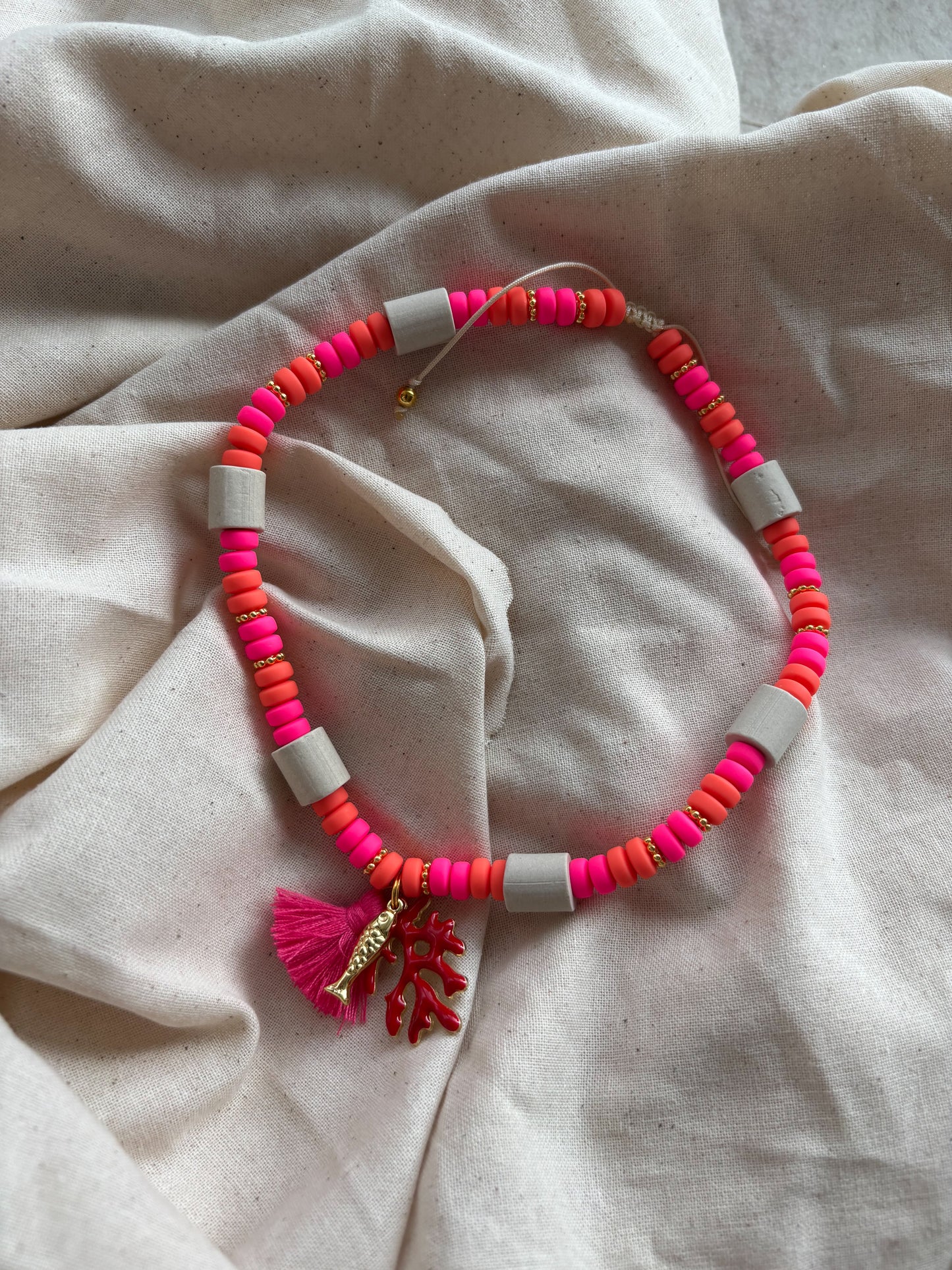 EM Keramik Kette Aloha Coral Reef