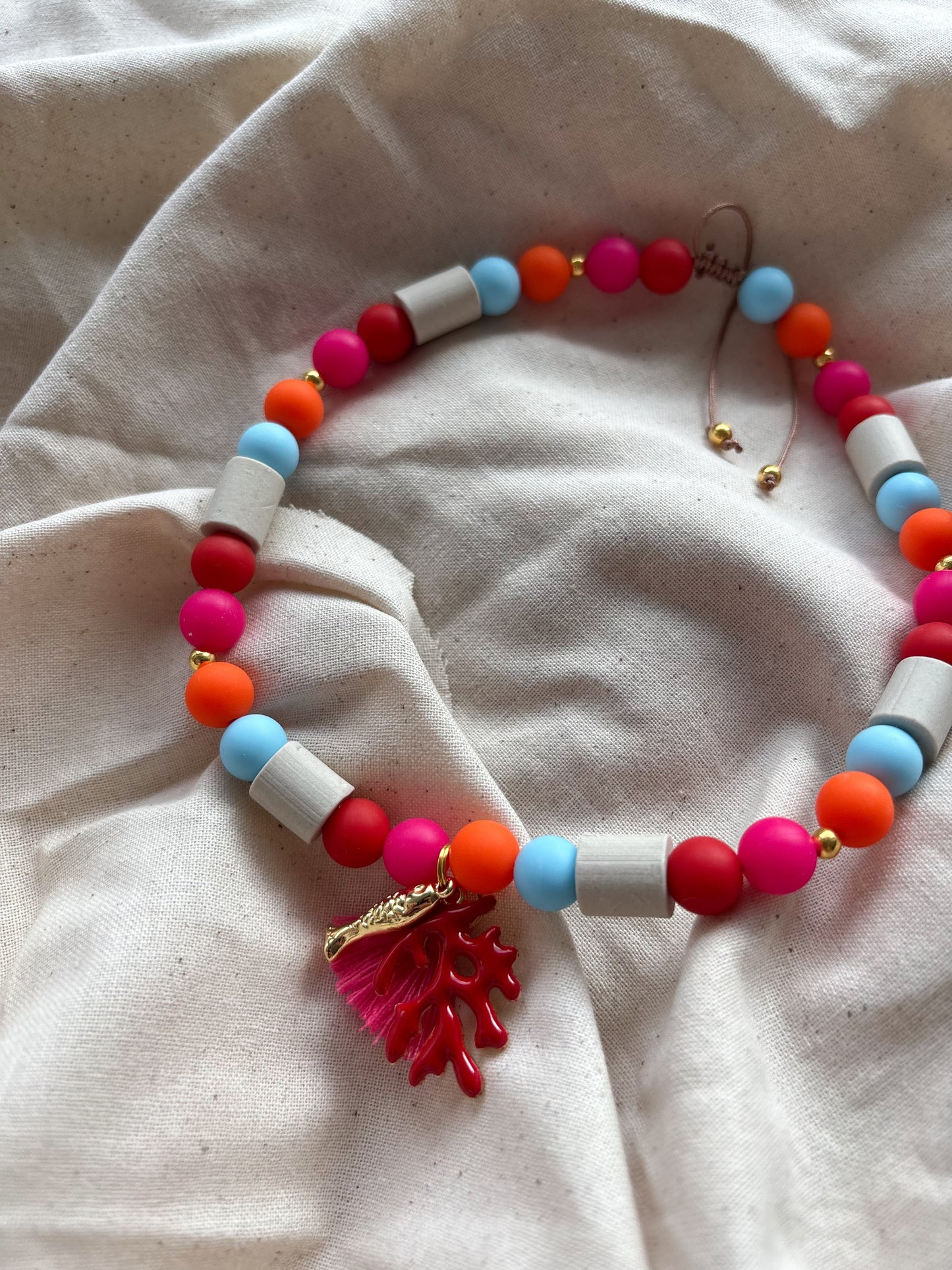 EM Keramik Kette Aloha Coral Ocean
