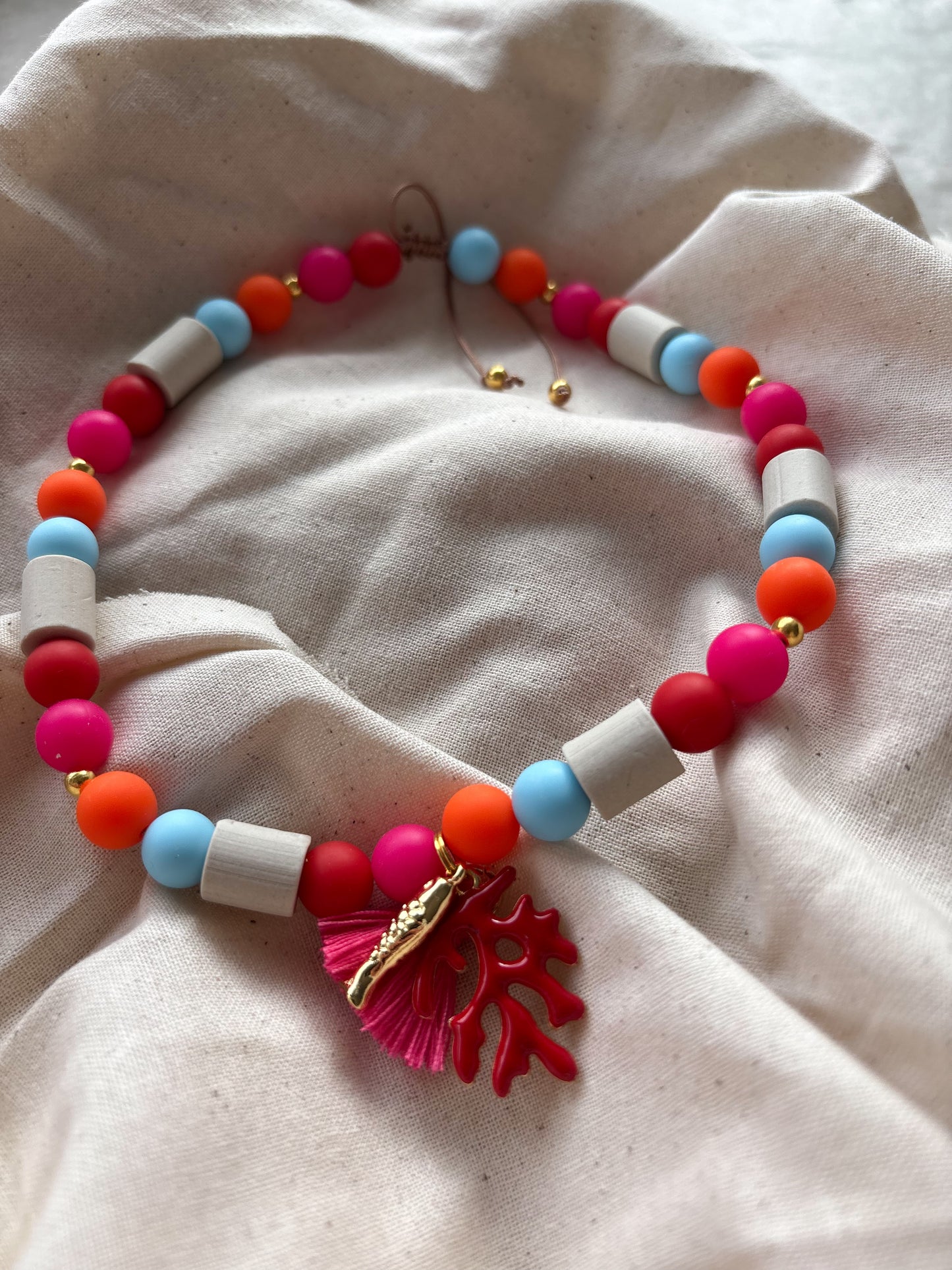 EM Keramik Kette Aloha Coral Ocean