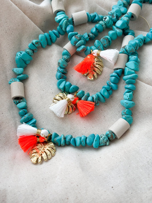 EM Keramik Kette Aloha Island Pop