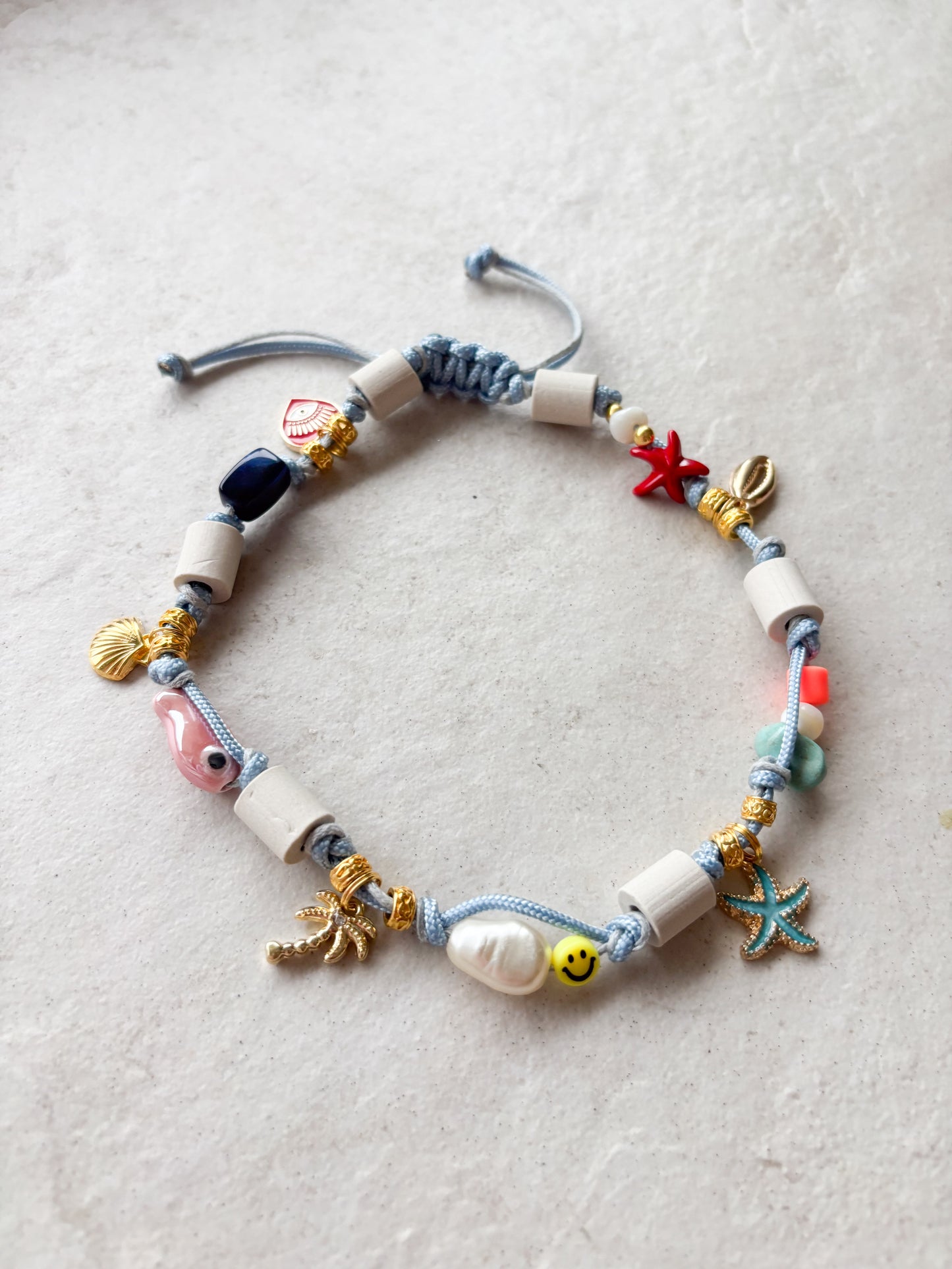 EM Keramik Kette Aloha Ocean Charm