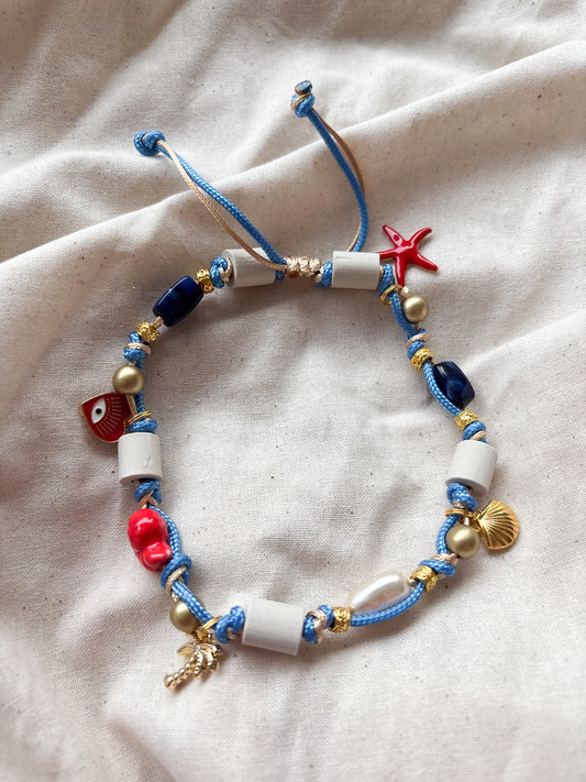 EM Keramik Kette Aloha Lucky Charm