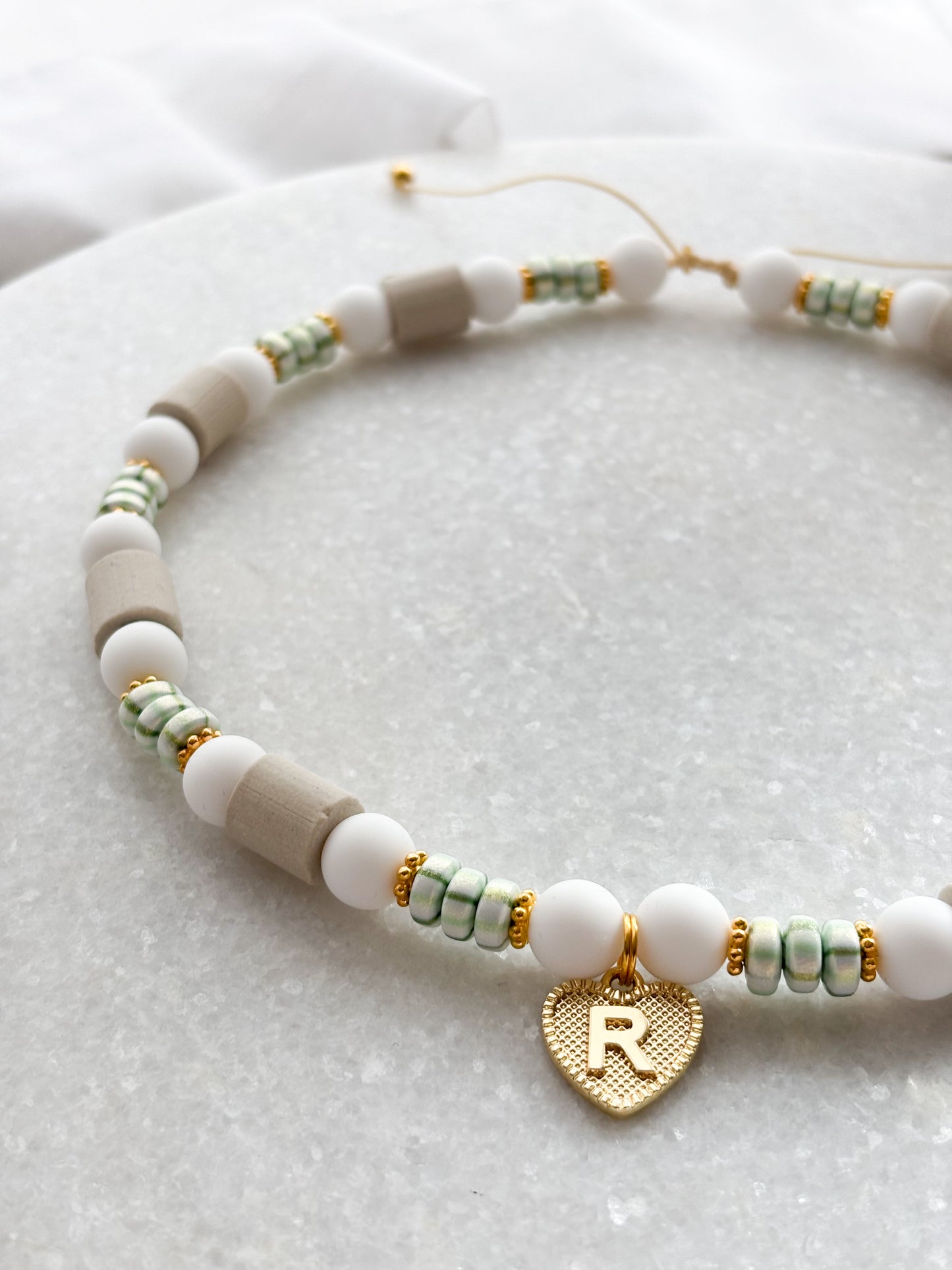 Aloha Signature Heart - White