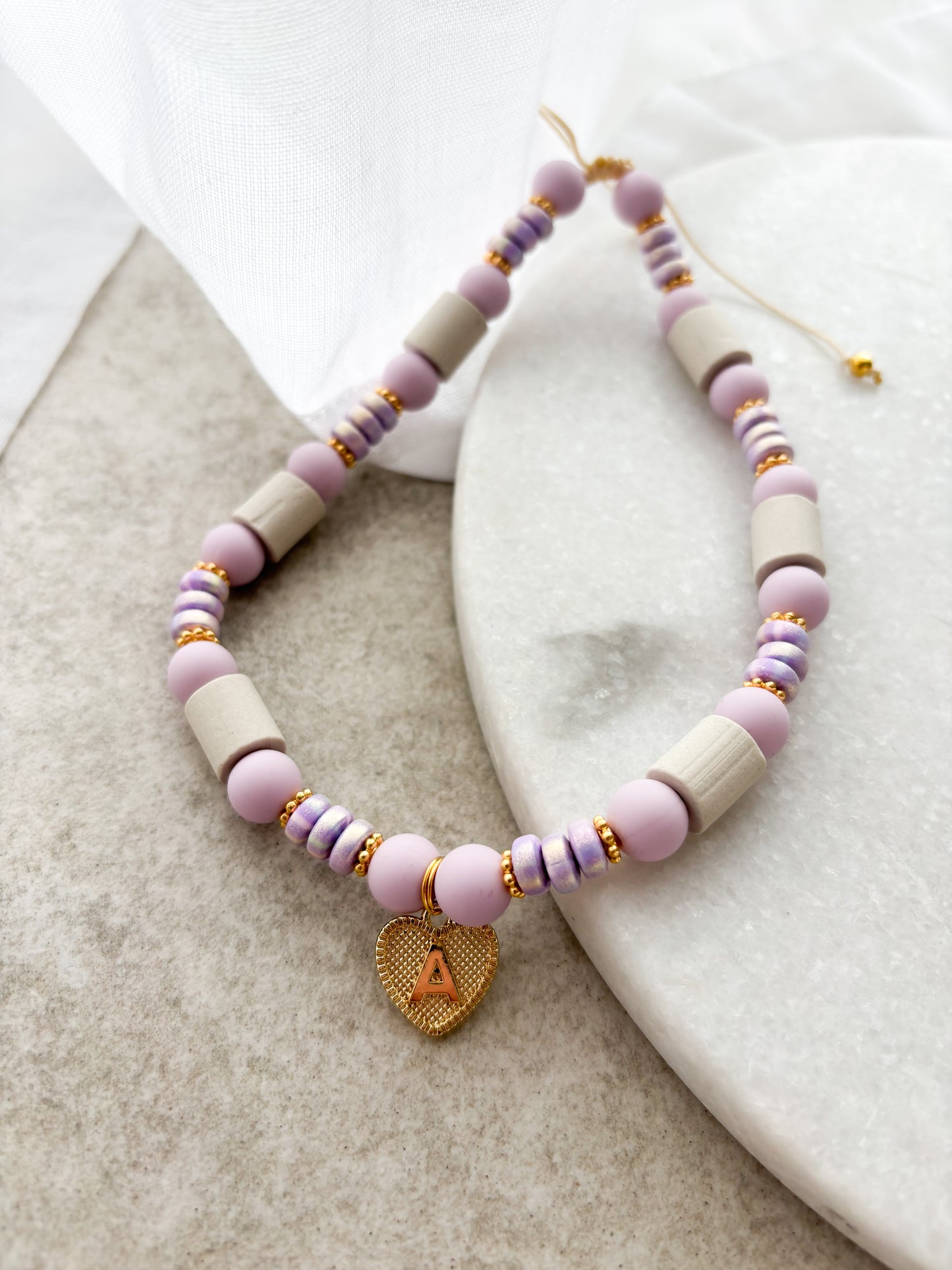 Aloha Signature Heart - Lila