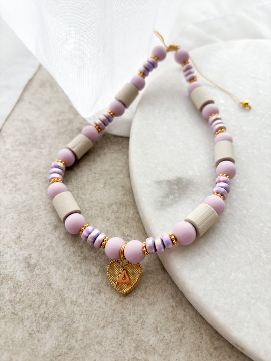 Aloha Signature Heart - Lila