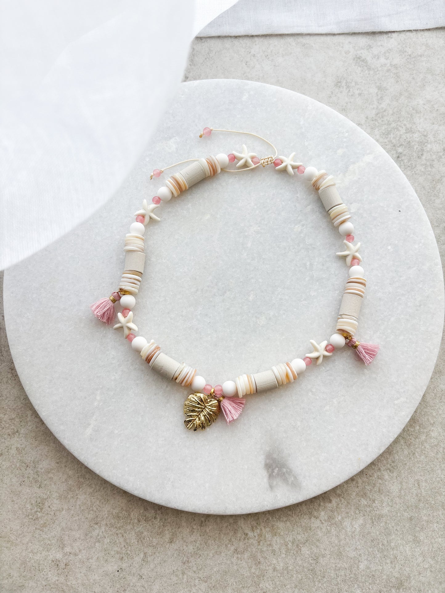 EM Keramik Kette Aloha Island Love