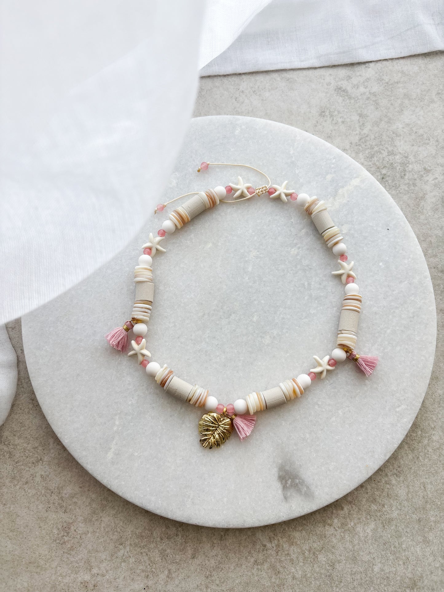 EM Keramik Kette Aloha Island Love