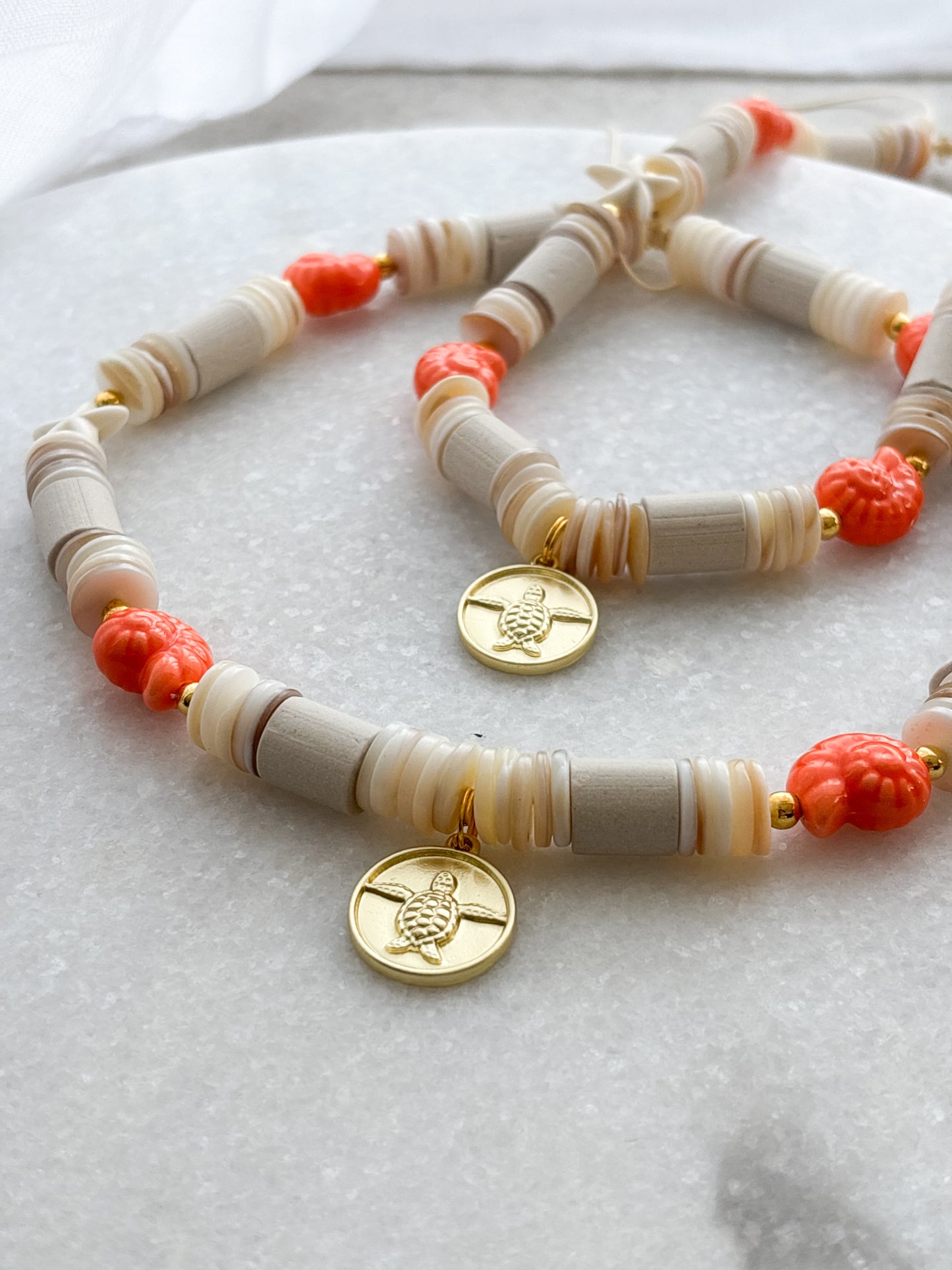 EM Keramik Kette Aloha Moana Coral