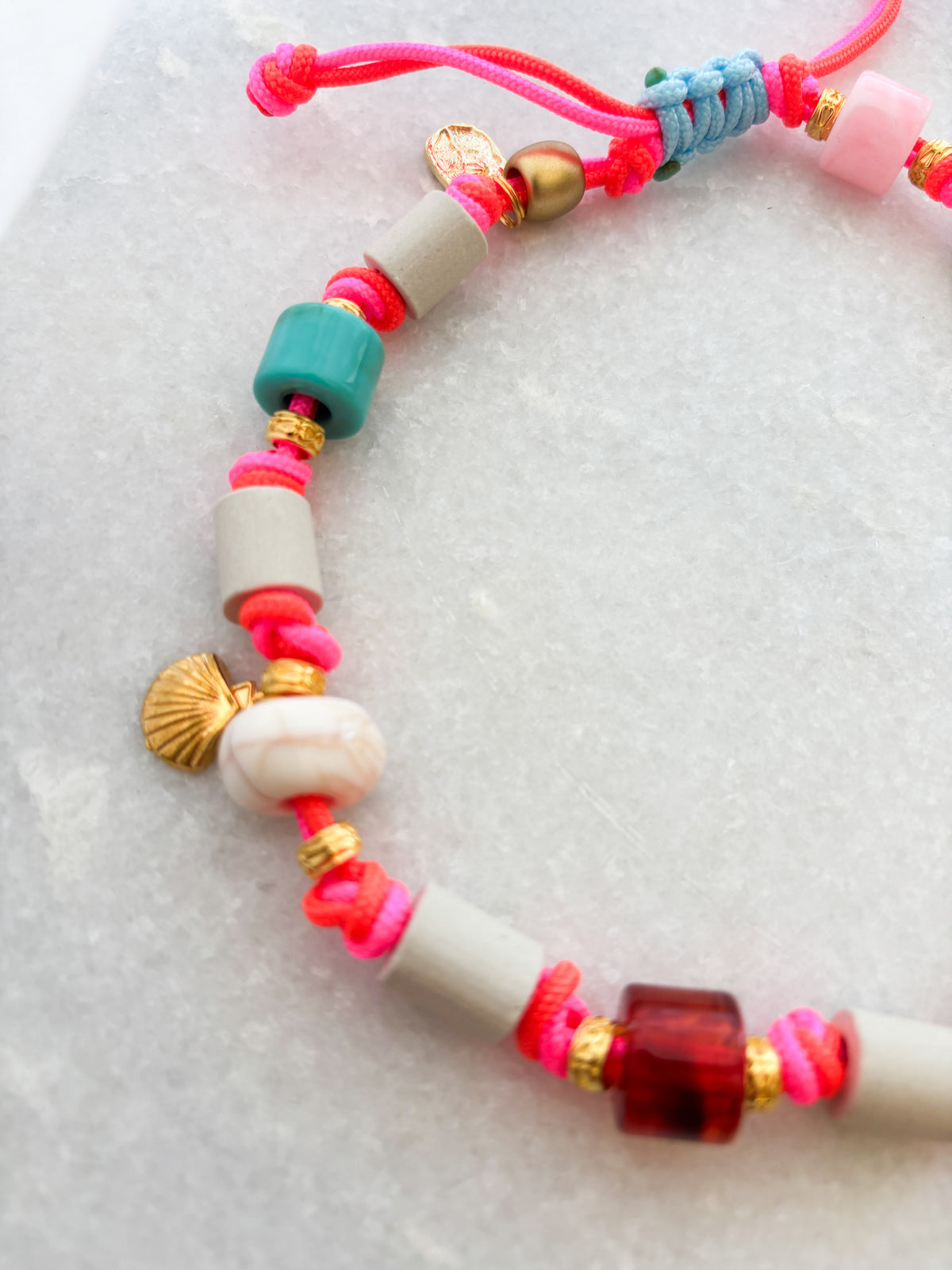 EM Keramik Kette Aloha Neon Charm
