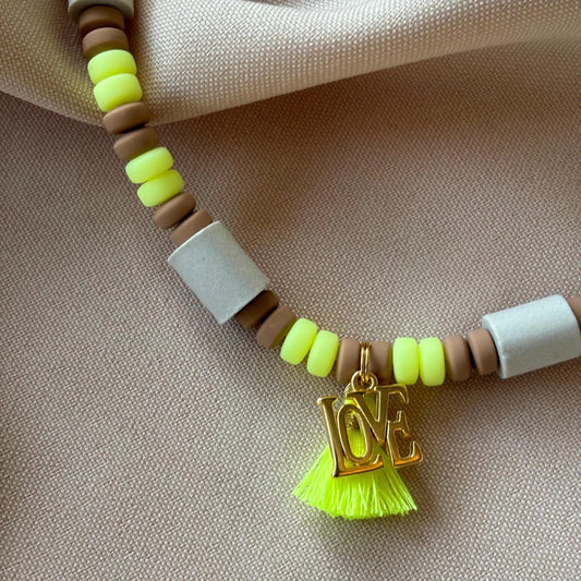 EM Keramik Kette Aloha Lemon