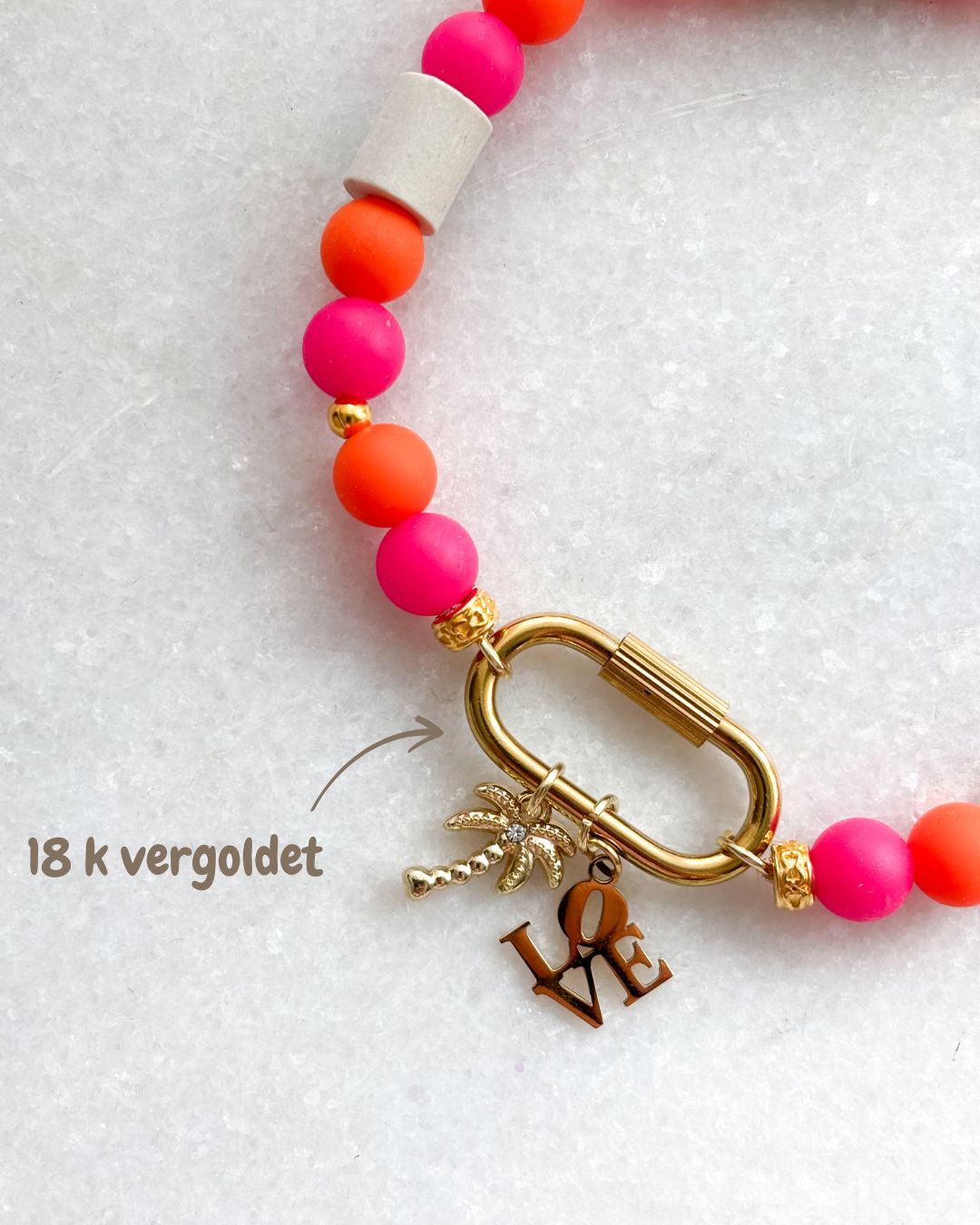 Choose your Charm Neon EM Keramik Kette